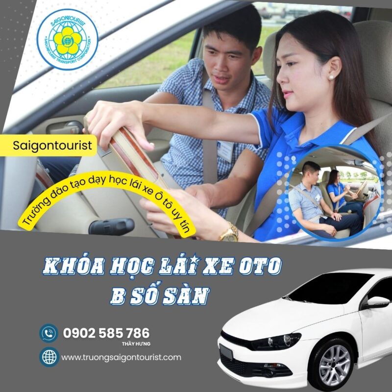 Học lái xe ô tô B số sàn là lựa chọn dành cho những ai muốn làm chủ kỹ năng lái xe một cách toàn diện ngay từ đầu. Không chỉ phục vụ mục tiêu thi lấy bằng, việc học xe số sàn còn giúp người lái hiểu rõ cách vận hành của ô tô và xử lý tốt hơn trong điều kiện giao thông thực tế. Trong khi xe số tự động ngày càng phổ biến, bằng B số sàn vẫn giữ vai trò quan trọng nhờ khả năng lái được nhiều loại xe và phù hợp cho cả nhu cầu cá nhân lẫn công việc. Bài viết dưới đây sẽ giúp bạn nắm rõ tổng quan, lộ trình học, chi phí và những lợi ích lâu dài khi lựa chọn học lái xe ô tô B số sàn.