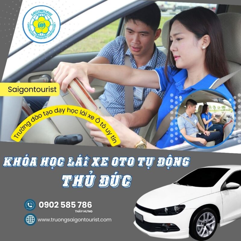 Nhu cầu học lái xe ô tô tự động Thủ Đức ngày càng tăng khi người dân ưu tiên xe gia đình, xe đô thị nhỏ gọn và mong muốn quá trình học lái nhẹ nhàng hơn. Xe số tự động giúp học viên tránh áp lực thao tác côn – số, không sợ chết máy và dễ vượt qua các bài thi sa hình.