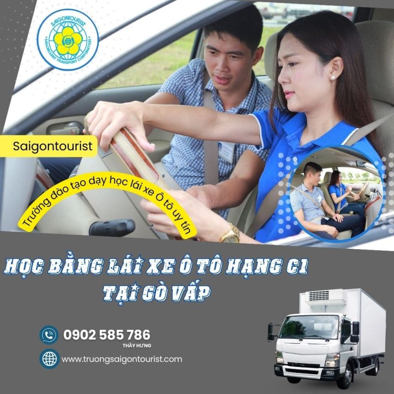 Học lái xe ô tô Hạng C1 tại gò vấp. Học lái xe tải hạng C1 là bước đi phù hợp cho những ai có nhu cầu sử dụng xe tải nhẹ hoặc phát triển công việc liên quan đến vận chuyển. Khi hiểu rõ mục tiêu sử dụng, lộ trình học và sự khác biệt giữa các hạng bằng, người học sẽ chủ động hơn trong việc lựa chọn chương trình đào tạo phù hợp. Việc chuẩn bị kỹ thông tin ngay từ đầu chính là nền tảng để quá trình học lái xe diễn ra hiệu quả và bền vững.