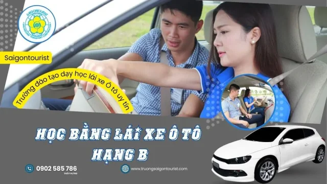 học lái xe ô tô hạng b