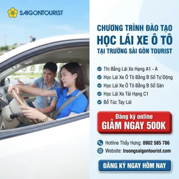 Học lái xe ô tô bao lâu 8 Khoá học lái xe ô tô tại tp.hcm