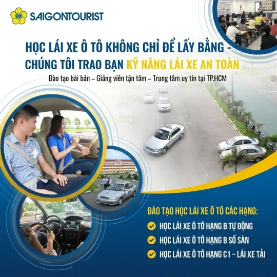 Học lái xe ô tô ở hóc môn 4 Thông tin các khoá học lái xe ô tô