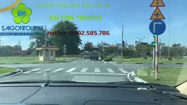 Học lái xe ô tô gần đây – Có xe đưa đón, đăng ký ngay 0902 585 786 9 tap xe cam bien thi sa hinh hang 4